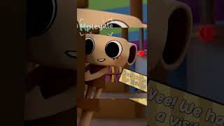 Vee, we have a visitor! Short Animation | Dandy's World Animation  #dandysworld #animation