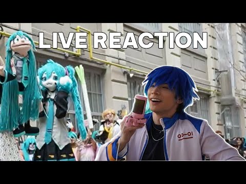MANIA'S MIKU LOOKALIKE LIVE REACTION