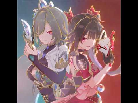 Sparkle And Vita Honkai Edit