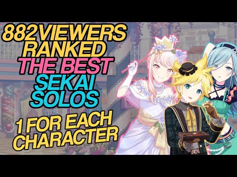 VIEWERS Rank EVERYONE'S Best Solo in ProSeka [AS OF 10/11/23]