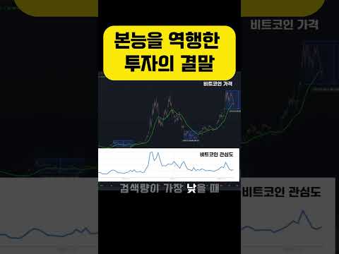 비트코인 하락의 공포를 이긴 투자만이 수익을 가져갈 수 있습니다. #비코인하는법 #비트코인전망 #코인공부