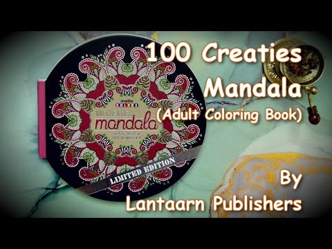 Coloring Book Flipthrough: 100 Creaties Mandala