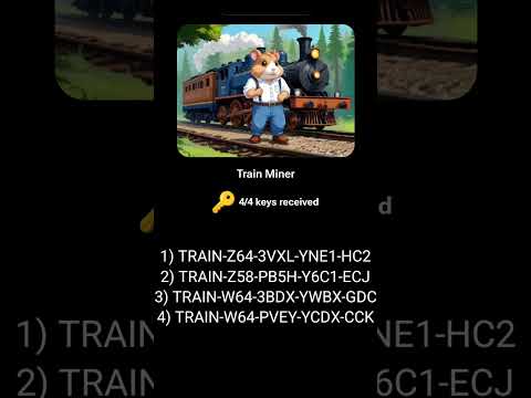 Hamster Kombat Train Miner  17 August 2024