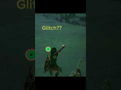 Where did that horse come from?? #breathofthewild #zelda #glitch