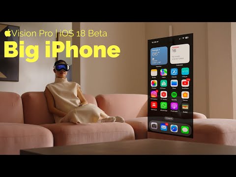 Apple Vision Pro Best iOS 18 Update! iPhone