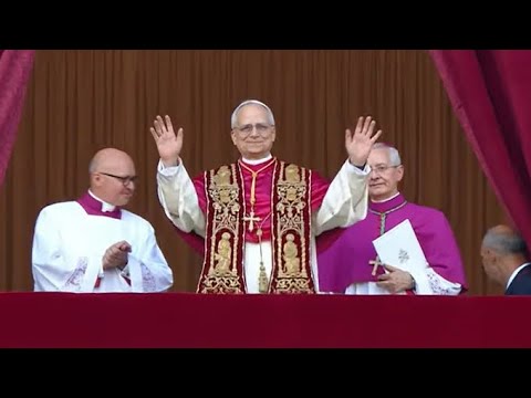 Announcement of the election of a new pope Leo XIV | Conclave 2025