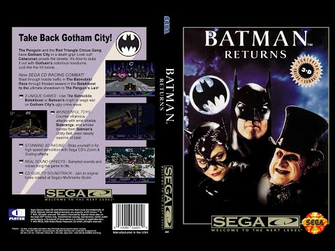 Batman Returns 1993 - SEGA CD Mega CD Longplay