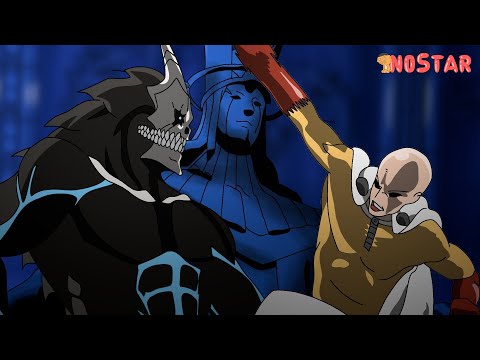 Saitama getting lost in Solo Leveling and Kaiju world