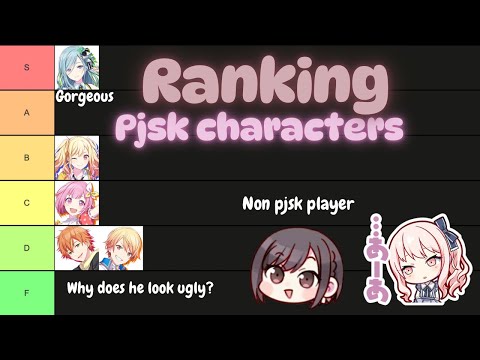 Non Pjsk Player Ranks Pjsk Characters