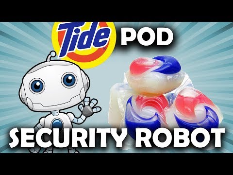 Tide Pod Security Robot