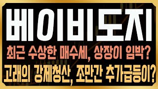 [베이비도지 코인전망] 최근 수상한 매수세, 상장이 임박했을까? 조만간 '이 가격' 찍으면 대규모 슈팅이 나온다? BABYDOGE #베도지 #코사부 #코인사부