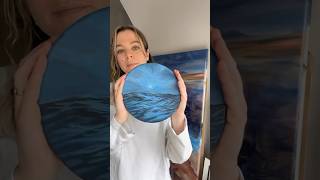Sharing my ocean art with you #oceanart #homedecor