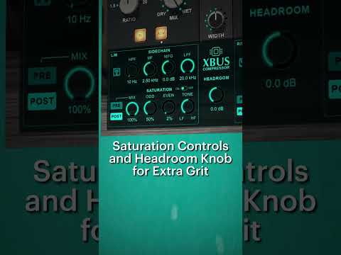 Meet XBus | Colorful, Punchy Compression for Drums, Mix-Bus and More  #musicproduction