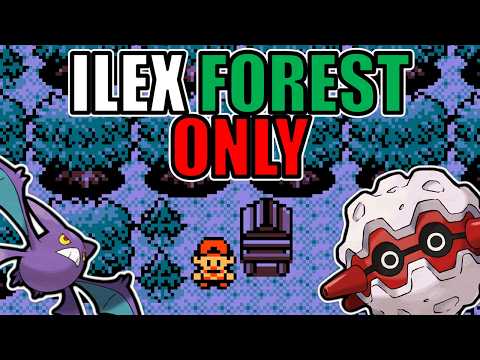 Can you beat Pokémon Silver with only Ilex Forest Pokémon?