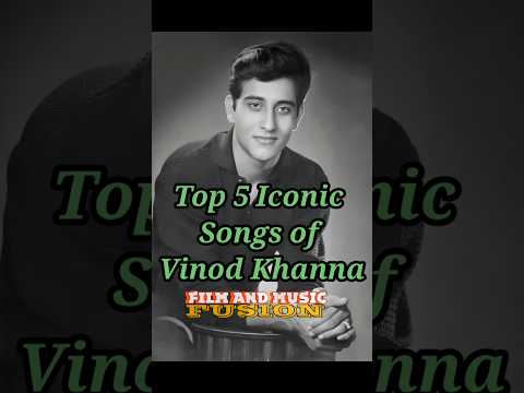 Top 5 Iconic Songs of Vinod Khanna #shorts  #top5 #trending #music #vinodkhanna