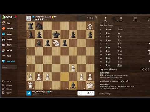 Playing chill Chess