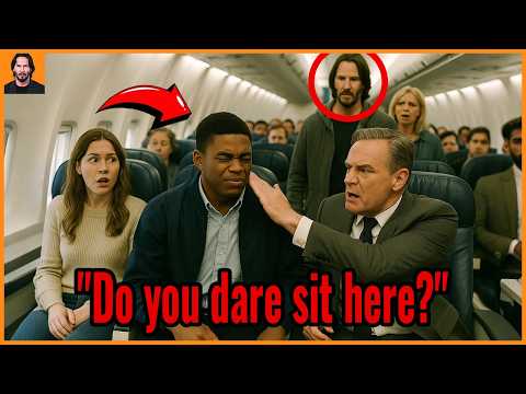 Businessman Hits Black Student On Plane, Until Keanu Reeves Stood Up | acts of kindness #101