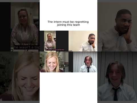 Intern INSTANTLY regrets joining his new team #shorts #shortsvideo #funny #office