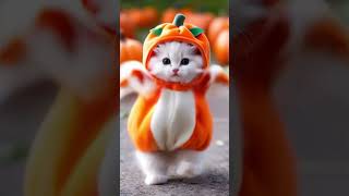 Cat motorcycle dance #cute #dancingpet #animaldance #cuteanimaldance #halloween #catdancer #shorts