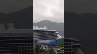 Quantum of the Seas docked in Juneau 9/1/23 #royalcaribbean #quantumoftheseas