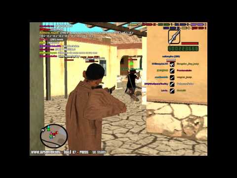 GTA San Andreas Multiplayer con Minic, cellscythe, ant80ec, alara y Estevez (7/19)