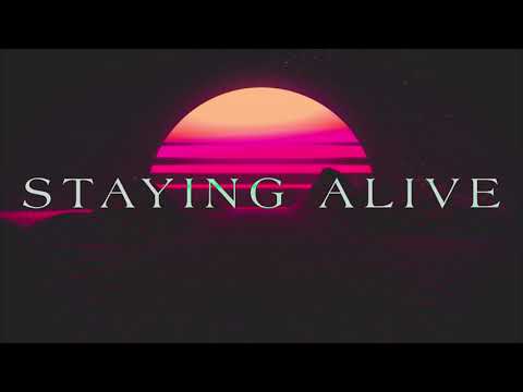 staying alive rmx with eyes closed