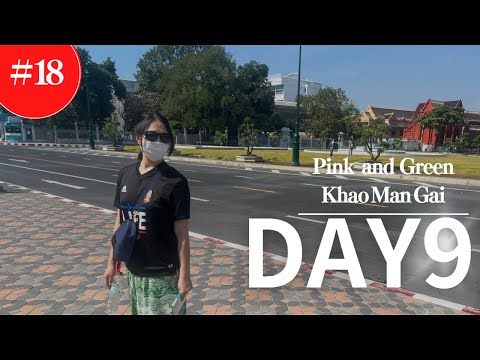 The Kingdom of Thailand DAY 9  Pink and Green KhaoManGai