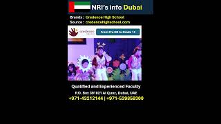 Top CBSE School in Dubai | Credence High School #dubaischools