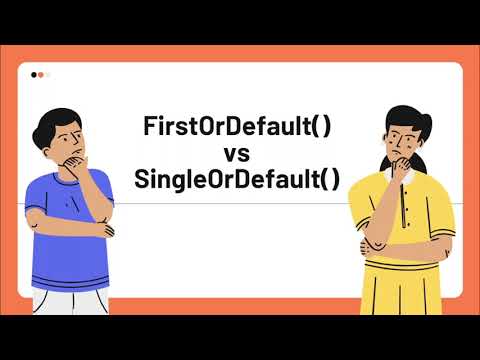 C# - FirstOrDefault  | SingleOrDefault | First | Single