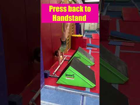 🤸‍♀️Cast to Handstand Drill🤸‍♀️