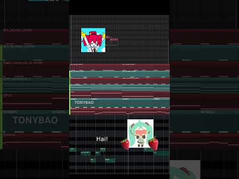 AI SCREAM! CITYPOP W/ TETO AND MIKU #teto #miku #vocaloid #fIstudio #citypop #aiscream #rubychan