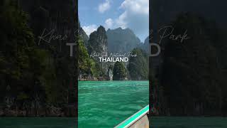 🌿 Khao Sok National Park - This Place Doesn’t Feel Real 🛶✨