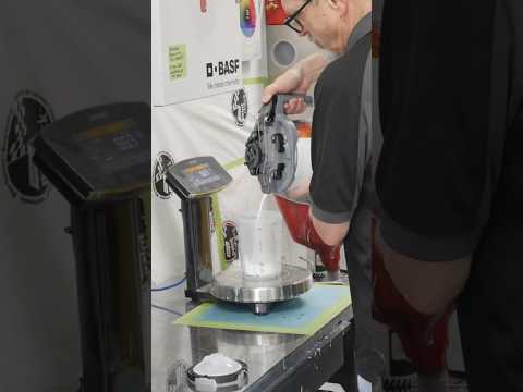 Mixing Perfection: Glasurit Paint Prep in Timelapse