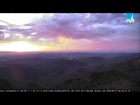 Tropical Moisture Drifts into Southern California 8/13/2020