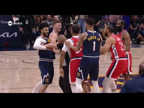 Norman Powell and Jamal Murray have a minor argument