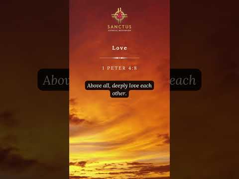 Today's Bible Verse | 1 Peter 4:8 | #shorts