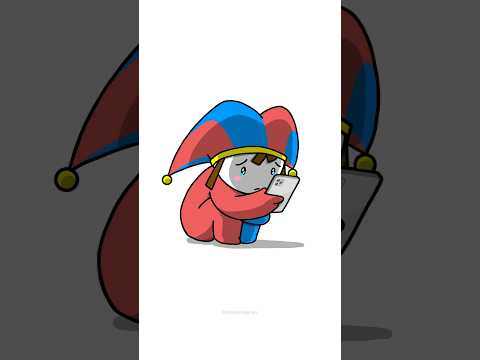 Don't cry😭You're not alone😊@VictoriaPfeifer Pomni＆Jax Friendship ver. Animation #friends #relatable