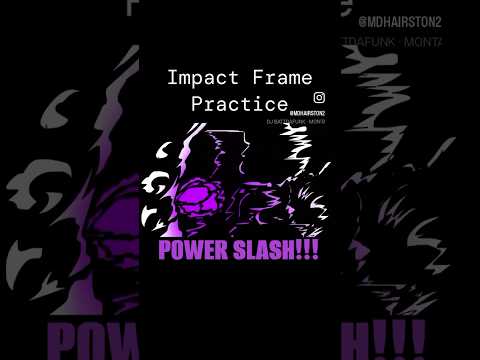Using some medieval Madness Animation to practice impact frames 😁