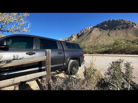 Day 1 at Guadalupe Mountains!!