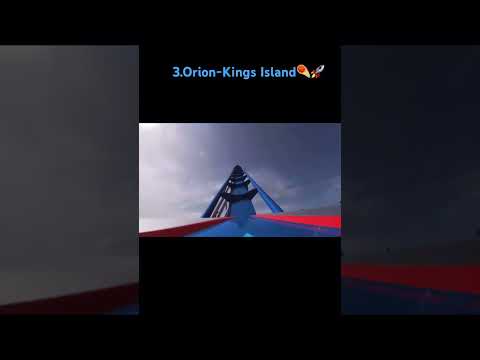 My top 5 favorite rollercoasters! Credits to coasterforce,kingsisland, Carowinds,and themepark media