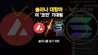 솔라나 대항마 메이저 코인? #shorts