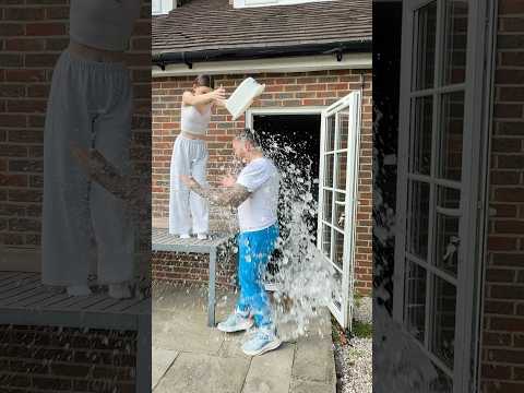 ICE BUCKET CHALLENGE 🥶 we nominate @jordanmatter @JUSTKASS @DadVGirls  #jonathanjoly #shorts