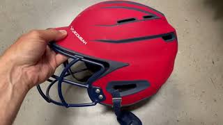 Boombah DEFCON Baseball Softball Helmet Review, Lots of ventilation ! super tough and confy