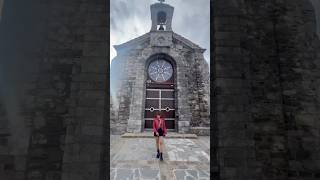 San Juan de Gaztelugatxe Chapel in Vizcaya🇪🇸#virtualtour #virtualwalkingtour #youtubeshorts #fyp