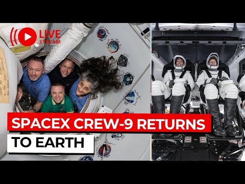 LIVE : NASA’s SpaceX Crew-9 successfully wrapped and  returned to earth