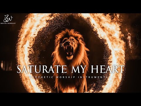 Saturate My Heart  | Prophetic Warfare Prayer Instrumental | Theophilus Sunday