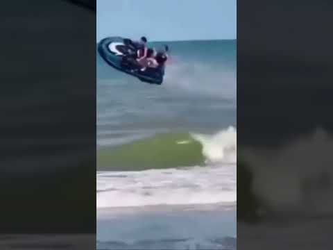 kook of the day jet ski superheroes
