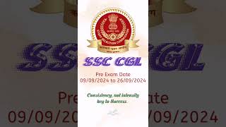 SSC CGL 2024 EXAM DATE
