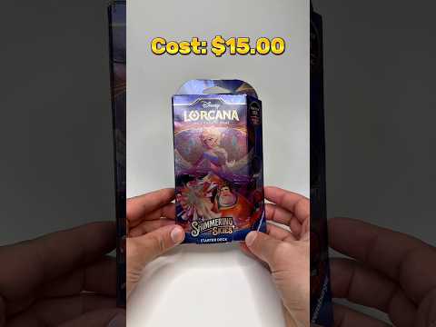 Disney Lorcana Cards Unboxing