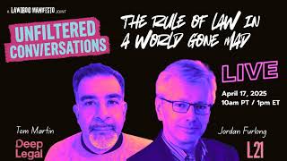 The Rule of Law in a World Gone Mad: Our Defining Hour